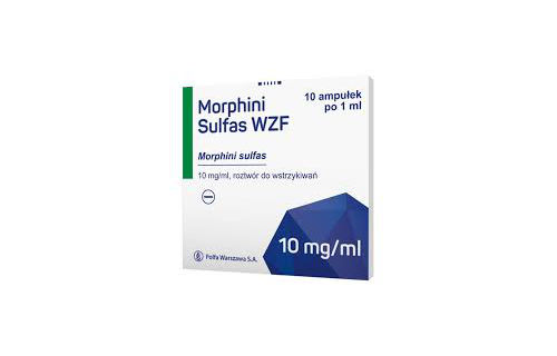 Morphini Sulfas WZF 10mg opakowanie