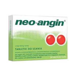 Neo-Angin tabletki do ssania opakowanie