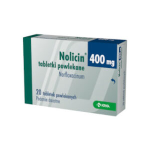 Nolicin 400mg tabletki powlekane opakowanie