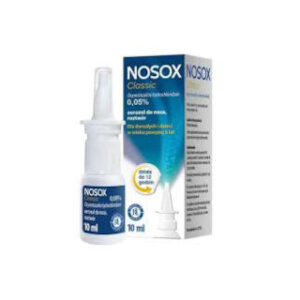 Nosox krople do nosa opakowanie