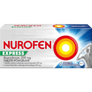 Nurofen Express tabletki powlekane 200mg opakowanie