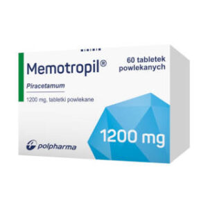 Memotropil Piracetam 1200mg opakowanie