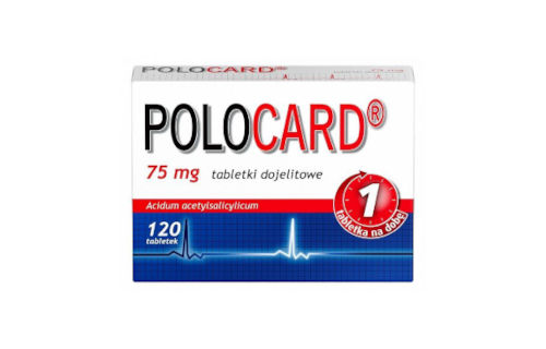Polocard 75mg tabetki powlekane opakowanie