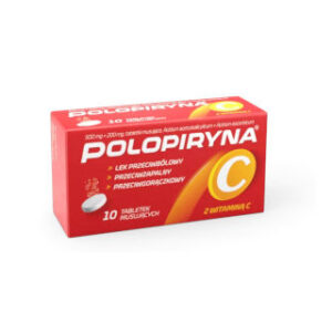 Polopiryna C tabletki musujące opakowanie