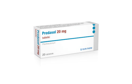 Predasol tabletki 20mg opakowanie