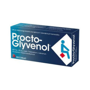 Procto Glyvenol czopki opakowanie
