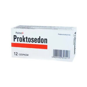 Proktosedon czopki opakowanie