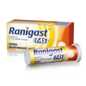Ranigast Fast tabletki musujące opakowanie