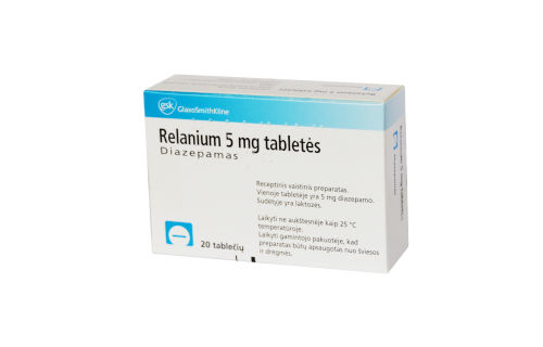 Relanium tabletki 5mg opakowanie