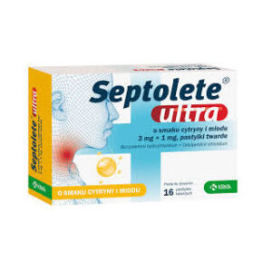 Septolete Ultra opakowanie