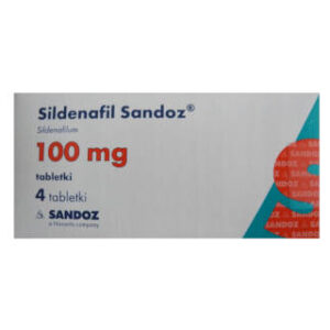 Sildenafil Sandoz 100mg tabletki opakowanie