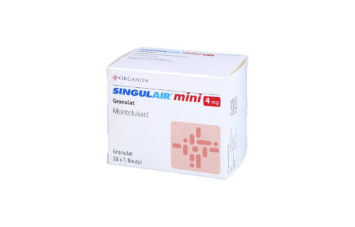 Singulair mini 4mg granulat opakowanie