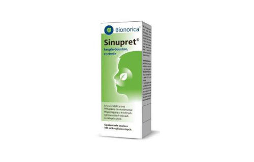 Sinupret krople 100ml opakowanie