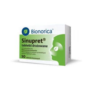 Sinupret tabletki drażowane opakowanie
