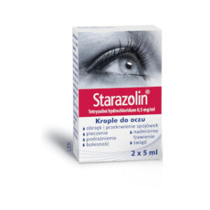 Starazolin krople do oczu opakowanie