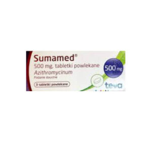 Sumamed tabletki powlekane 500mg opakowanie