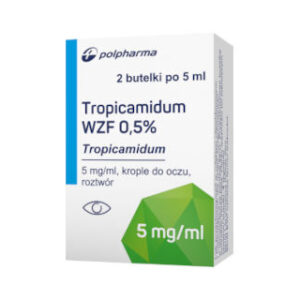 Tropicamidum WZF 0,5% opakowanie