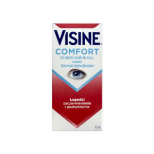 Visine Comfort krople do oczu opakowanie