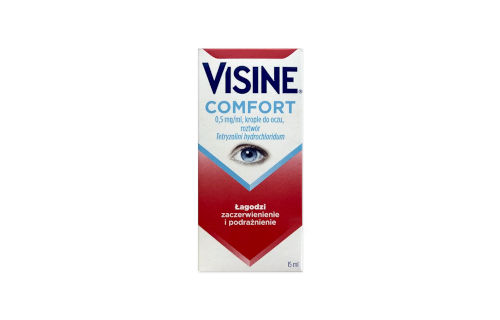 Visine Comfort krople do oczu opakowanie