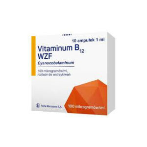 Vitaminum B12 WZF 100mcg opakowanie