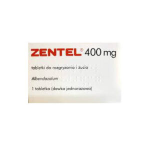 Zentel 400mg opakowanie
