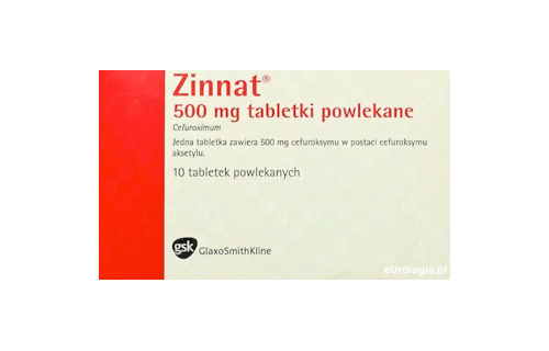 Zinnat tabletki powlekane 500mg opakowanie