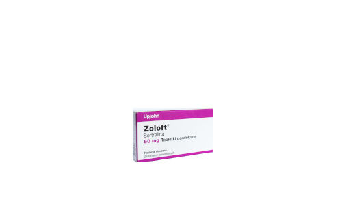 Zoloft 50mg tabletki opakowanie