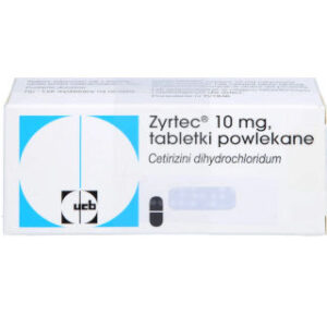 Zyrtec 10mg tabletki powlekane opakowanie