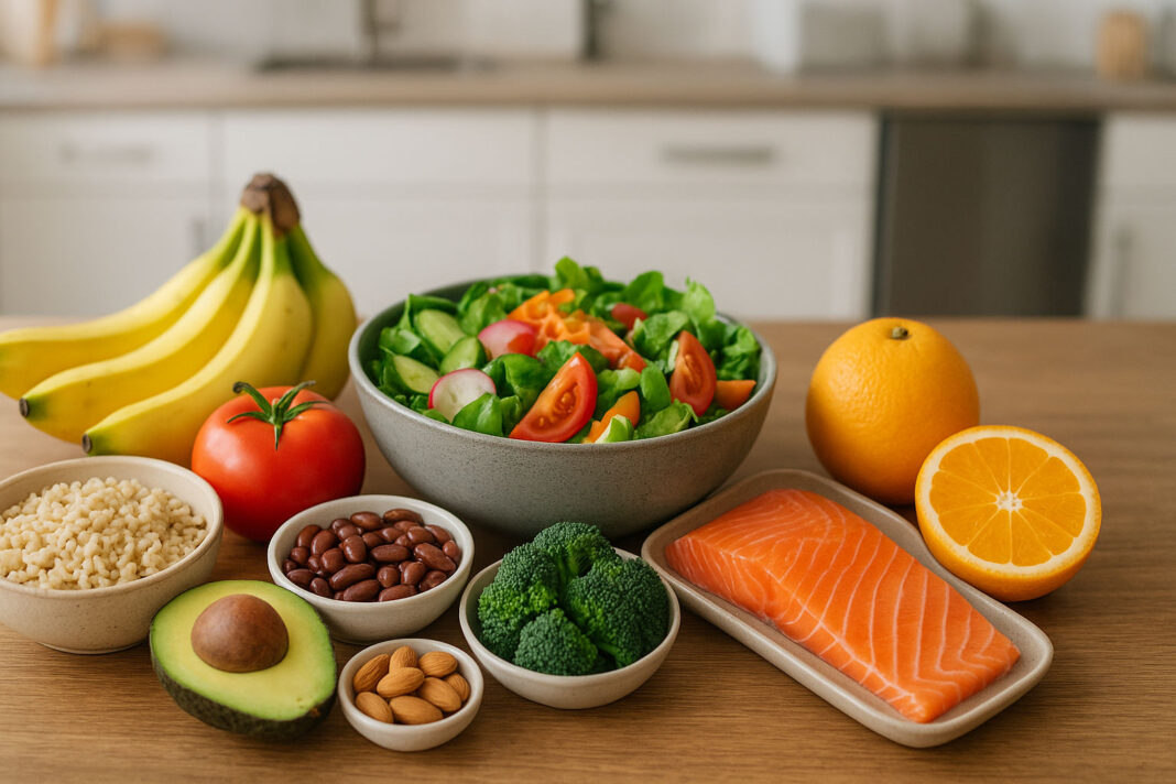 Produkty popularne w diecie DASH