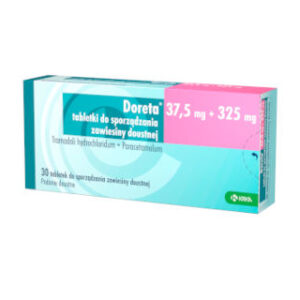 Doreta 37,5mg tabletki do sporządzania zawiesiny doustnej opakowanie