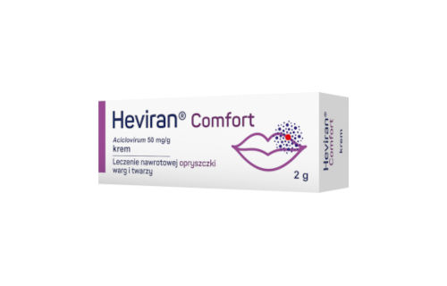Heviran Comfort krem opakowanie