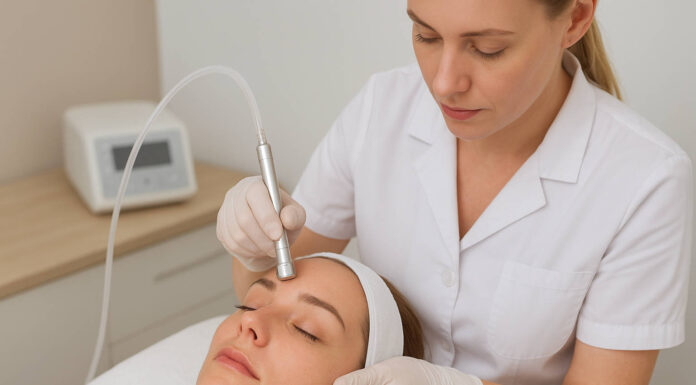 Zabieg mikrodermabrazji