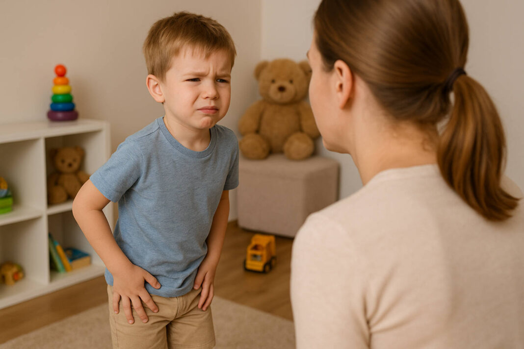 owsica-owsiki Dziecko przychodzi do mamy z objawami owsicy, owsików