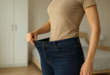 Kobieta, która schudła po Ozempicu