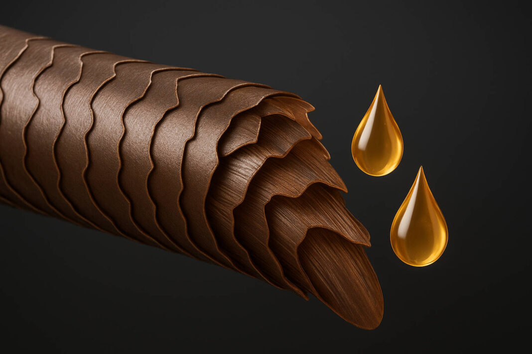 wlosy-wysokoporowate Grafika 3d włosów wysokoporowatych