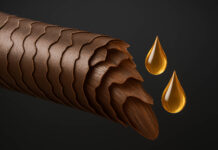 Włosy wysokoporowate – jak je pielęgnować na co dzień Grafika 3d włosów wysokoporowatych