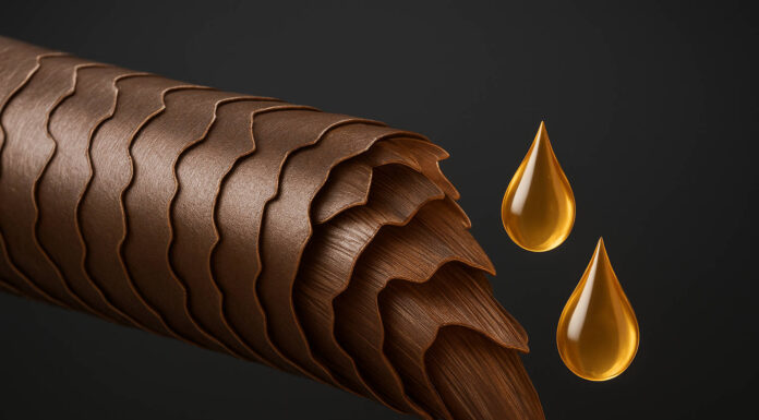 Grafika 3d włosów wysokoporowatych