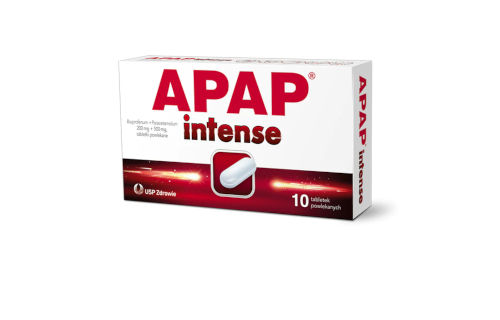 APAP intense, Tabletki powlekane