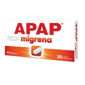 APAP migrena, Tabletki powlekane