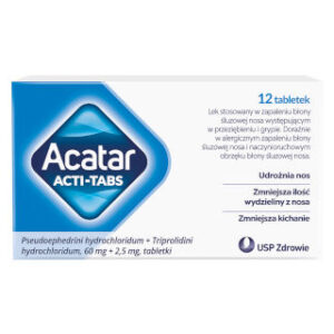 Acatar Acti-Tabs, Tabletki