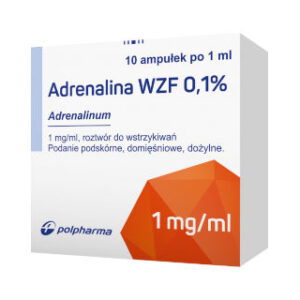 Adrenalina WZF, Roztwór do wstrzykiwań