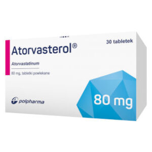 Atorvasterol, Tabletki powlekane (80 mg)