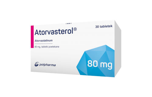 Atorvasterol, Tabletki powlekane (80 mg)