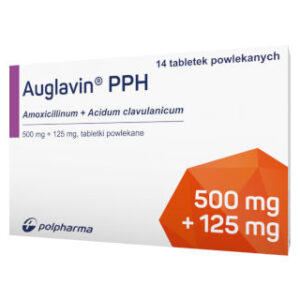 Auglavin PPH, Tabletki powlekane (500 mg + 125 mg)