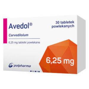 Avedol, Tabletki powlekane (6,25 mg)