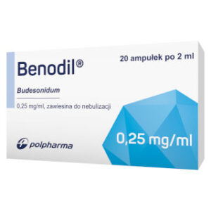 Benodil, Zawiesina do nebulizacji (0,25 mg-ml)