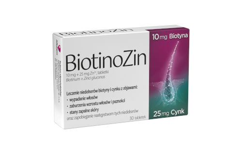 BiotinoZin, Tabletki