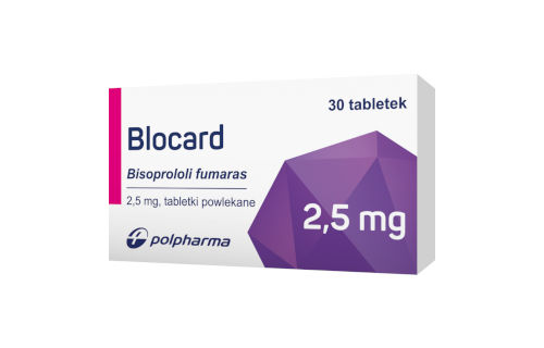 Blocard, Tabletki powlekane (2,5 mg)