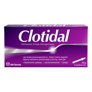 Clotidal, Krem dopochwowy