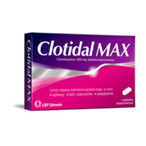 Clotidal MAX, Tabletki dopochwowe